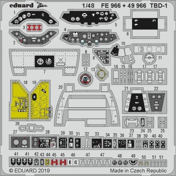 Eduard FE966 TBD-1 1/48 GREAT WALL HOBBY