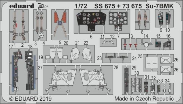 Eduard 73675 Su-7BMK MODELSVIT 1/72