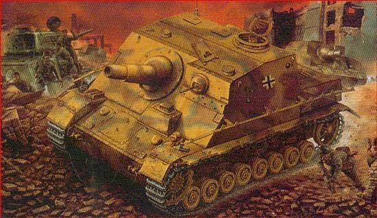 Dragon 6081 STURMPANZER IV BRUMMBAR LATE, Sd.Kfz. 166 (1:35)