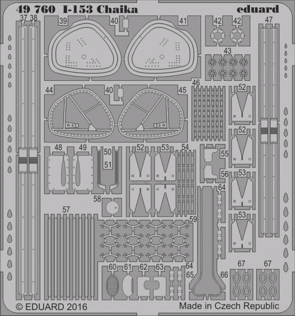Eduard 49760 I-153 Chaika ICM 1/48