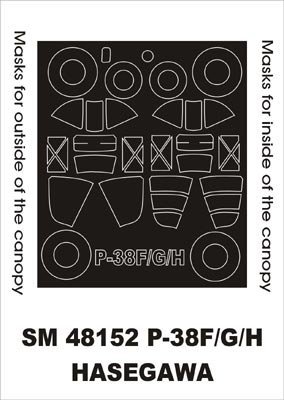 Montex SM48152 P-38F/G/H HASEGAWA