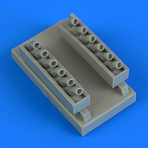 Quickboost QB48784 P-40B/C Warhawk exhaust Bronco 1/48