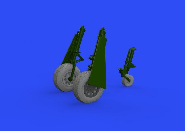 Eduard 648512 P-51D wheels rhomboid treat 1/48 EDUARD
