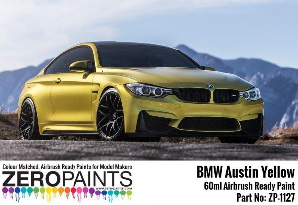 Zero Paints ZP-1127-Y BMW Austin Yellow Paint 60ml