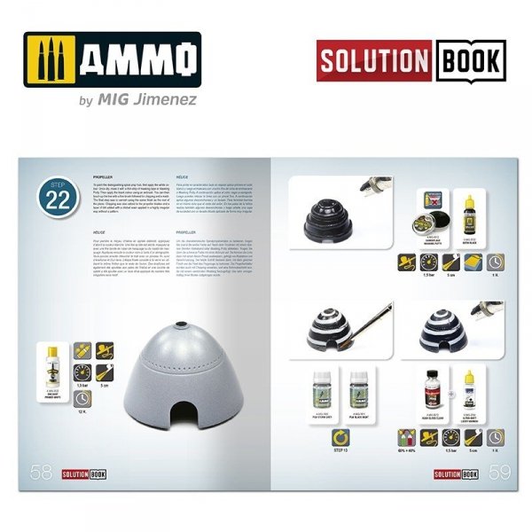Ammo of Mig 6526 How to Paint WWII Luftwaffe Mid War Aircraft SOLUTION BOOK
