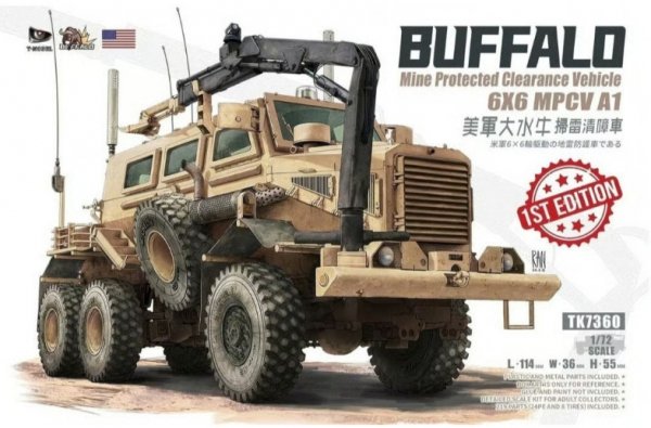 T-Model TK7360-1 U.S. Buffalo MPCV A1 (Mine Protected Clearance Vehicle 6X6) (1st Edition)