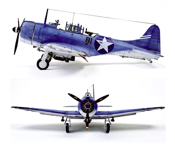 Academy 12345 USN SBD-3 &quot;Battle of Midway&quot; 1/48
