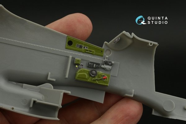 Quinta Studio QD32143 P-51D/K Mustang 3D-Printed &amp; coloured Interior on decal paper (Dragon) 1/32