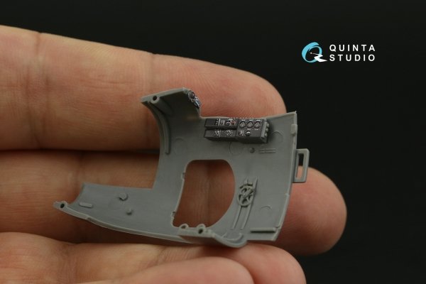 Quinta Studio QDS-48424 Mosquito FB Mk.VI/NF Mk.II 3D-Printed coloured Interior on decal paper (Tamiya) (Small version) 1/48