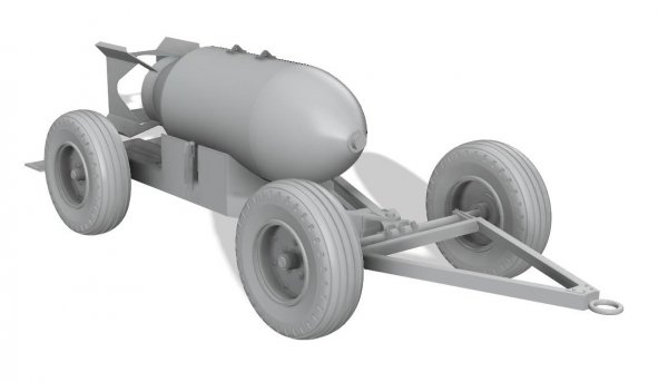 Thunder Model 32002 US Army Bomb Trailer Mark 2 1/32