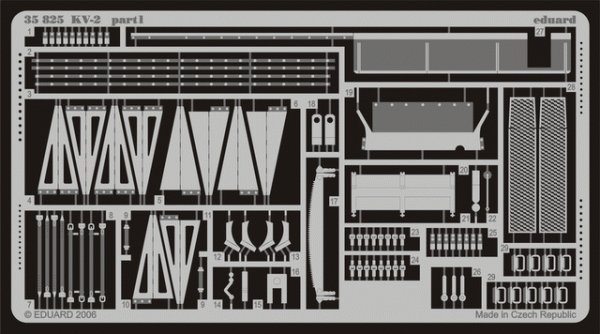 Eduard 35825 KV-2 1/35 Trumpeter