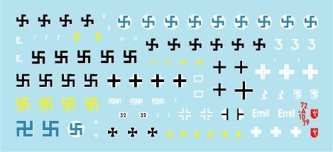 Star Decals 72-A1079 BA-10M and BA-20M. 1/72