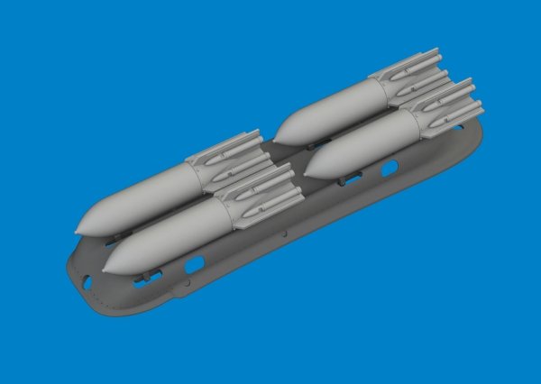 Eduard 6481152 S-199 4xETC 50 rack w/ bombs PRINT EDUARD 1/48