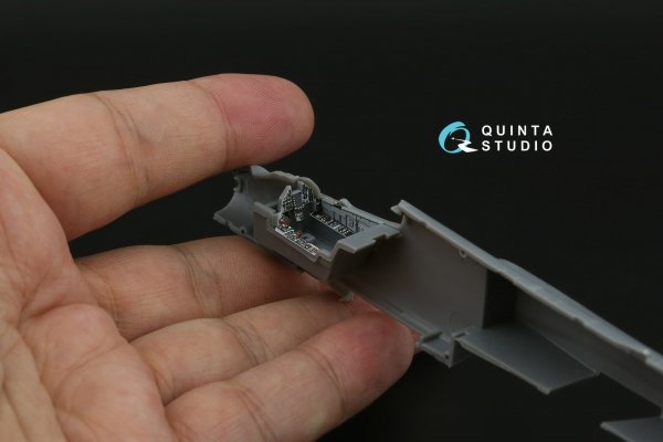 Quinta Studio QD72250 Mirage 2000C 3D-Printed &amp; coloured Interior on decal paper (Dream Model) 1/72