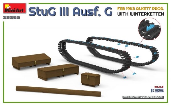 Mini Art 35362 StuG III Ausf. G FEB 1943 ALKETT PROD. WITH WINTERKETTEN 1/35