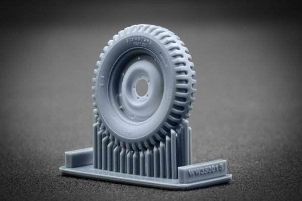 ScaleX WW 35001S U.S WiLLYSMB Sagged wheel set (Universal) 1/35