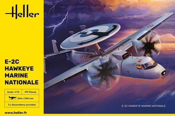 Heller 82302 E-2C Hawkeye Marine Nationale 1/72