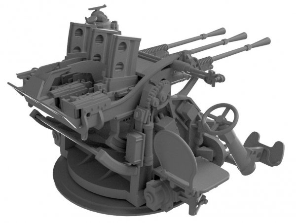 Pit-Road G47 IJN Type 96 25mm Triple AA Gun 1/35