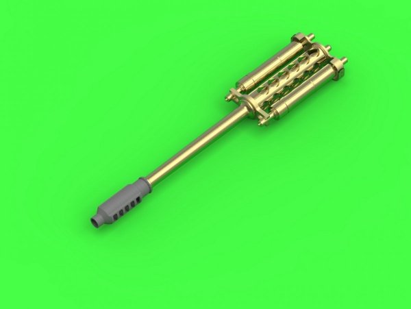 Master AM-48-125 AH-64 Apache - M230 Chain Gun barrel (30mm), Pitot Tubes and tail antenna (resin, PE and turned parts) 1:48