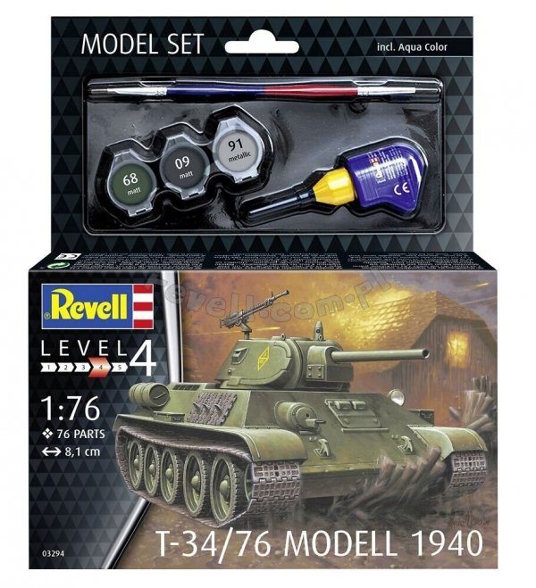 Revell 63294 T-34/76 Modell 1940 - model set 1/76