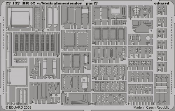 Eduard BIG2201 BR 52 1/72 HOBBY BOSS