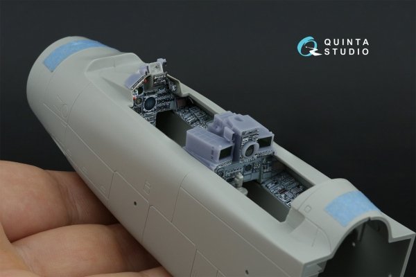 Quinta Studio QDS+48518 Tornado IDS 3D-Printed coloured Interior on decal paper (Italeri) (small version) (with 3D-printed resin parts) 1/48