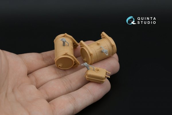 Quinta Studio QD+35159 KrAZ-260 3D-Printed &amp; coloured Interior on decal paper (HobbyBoss) (with 3D-printed resin parts) 1/35