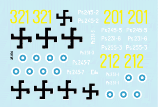 Star Decals 35-894 Finnish tanks in WW2 part 4 1/35