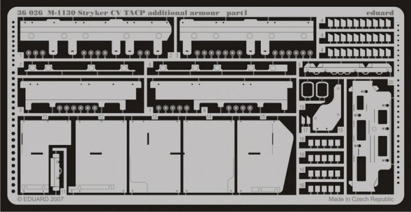 Eduard 36026 M-1130 CV TACP additional armour 1/35 AFV Club