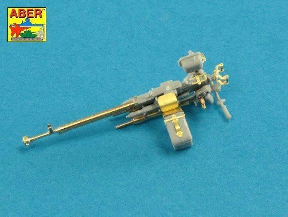 Aber 35L-118 Barrel for Russian 12,7mm heavy machine gun DShK, after WWII version (T-54/55; BTR-60APC) (1:35)