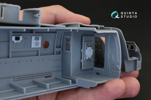 Quinta Studio QD48182 MV-22 Osprey 3D-Printed &amp; coloured Interior on decal paper (for HobbyBoss kit) 1/48