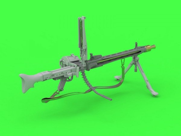 Master GM-35-024 MG-42 - niemiecki karabin maszynowy (7.92mm) - kompletny karabin - zawiera elementy toczone, żywiczne, fototrawione (1 szt.) 1/35