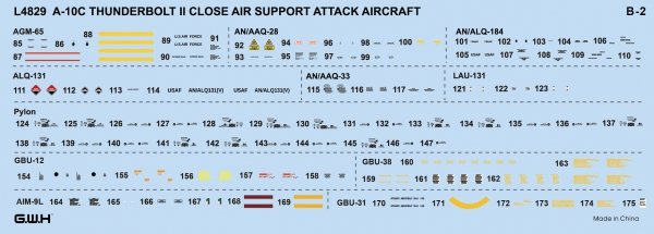 Great Wall Hobby L4829 A-10C THUNDERBOLT II 1/48