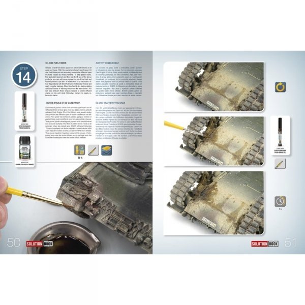 AMMO by Mig Jimenez 6531 SOLUTION BOOK 26 – How to Paint NATO &amp; BUNDESWEHR Vehicles (English, Spanish, French &amp; German)