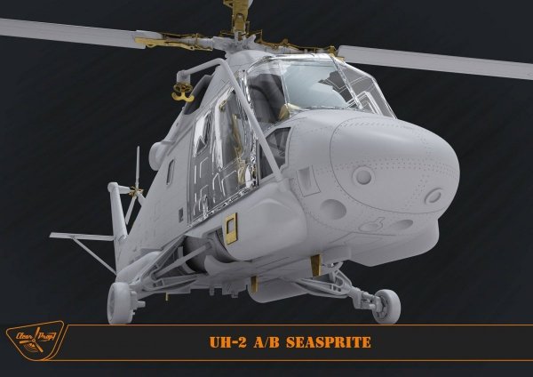 Clear Prop! CP72002 UH-2 A/B Seasprite ADVANCED KIT 1/72