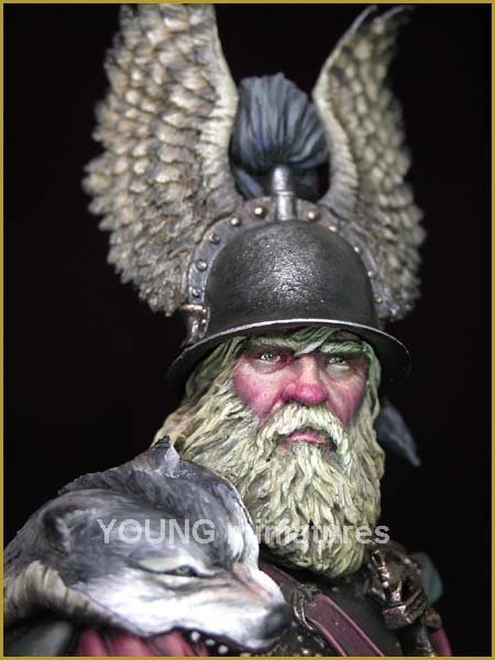 Young Miniatures YH1828 Celtic Warrior Hallstatt 6th Century B.C. 1/10