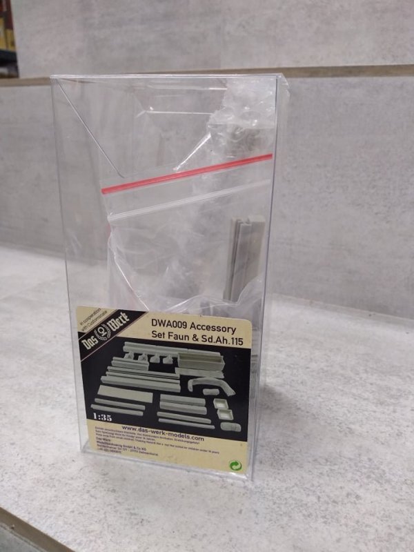 Das Werk DWA009 Accessories Set Faun &amp; Sd.Ah.115 1/35