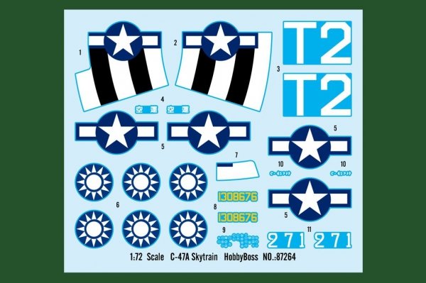 Hobby Boss 87264 C-47A Skytrain 1/72