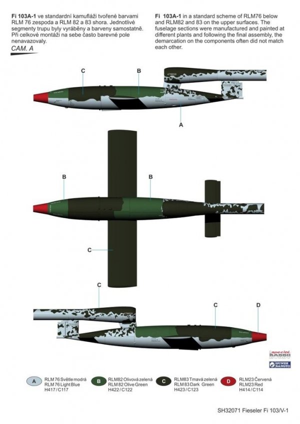 Special Hobby 32071 Fieseler Fi 103 / V-1 1/32
