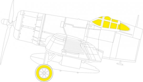 Eduard EX1080 F4U-2 HOBBY BOSS 1/48