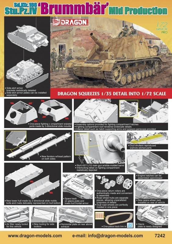 Dragon 7242 Brumbaer Mid Prod. (1:72)