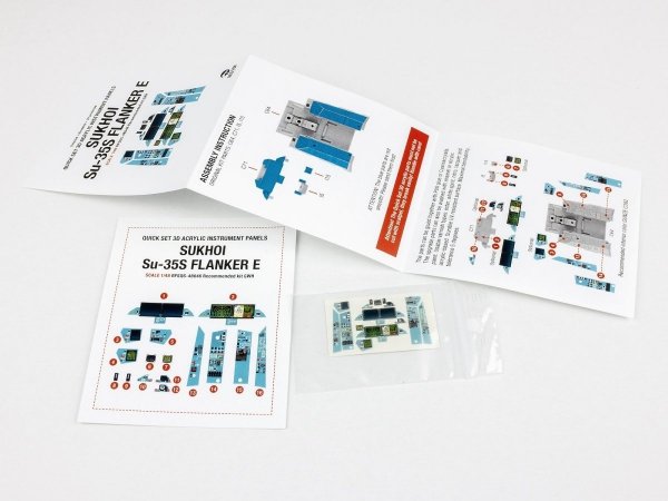 Red Fox Studio QS-48046 Sukhoi Su-35S Flanker E GWH 1/48