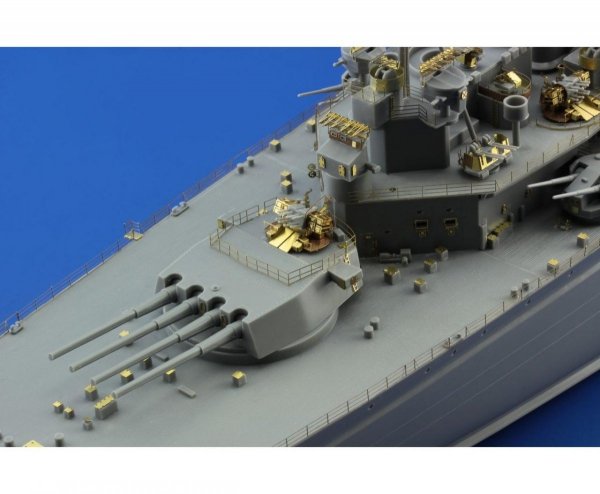 Eduard 53165 HMS King George V cranes &amp; railings  TAMIYA 1/350