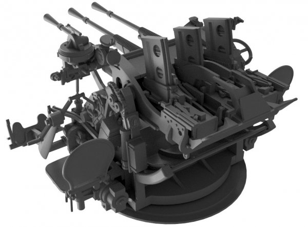 Pit-Road G47 IJN Type 96 25mm Triple AA Gun 1/35