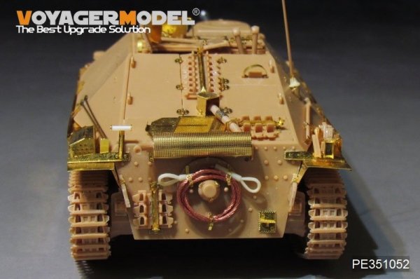 Voyager Model PE351052B WWII German Sd.Kfz.138/2 Hetzer Tank Destroyer Early Version (B ver include Gun Barrel) For ACADMY 13278 1/35