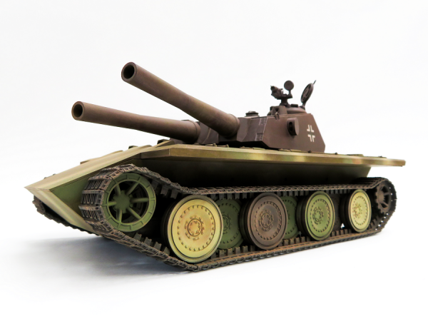 Modelcollect UA35011 Fist of war, WWII German E-60 heavy tank with twin 128mm assault guns 1/35