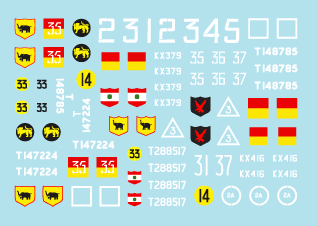 Star Decals 35-C1033 India 1965 1/35