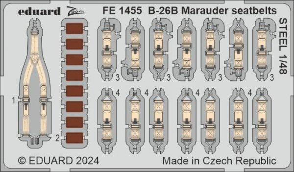 Eduard BIG49421 B-26B Marauder PART I ICM 1/48