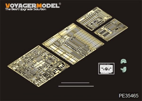 Voyager Model PE35465 WWII U.S. GMC 2.5ton 6X6 Cargo Truck for TAMIYA 35218 1/35