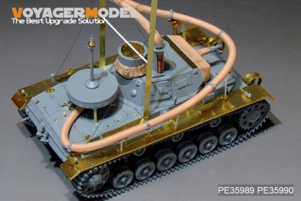 Voyager Model PE35989 WWII German Pz.KPfw.III (T)Ausf.F &quot;Operation Seelowe&quot; Basic For DRAGON 6877/6717 1/35